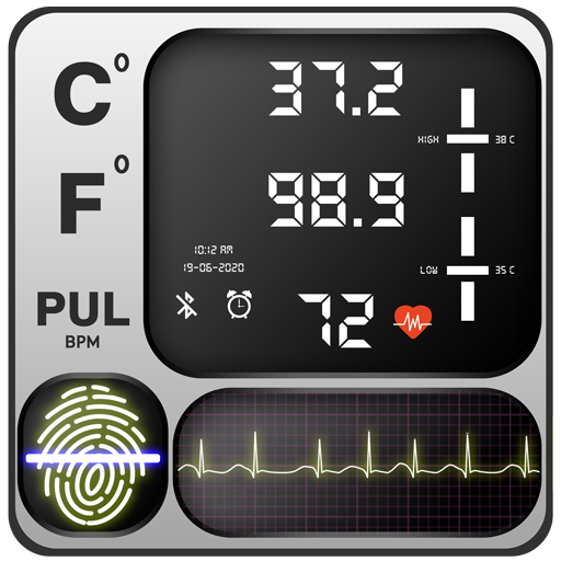 Body Temperature Thermometer : Fever Checker Diary