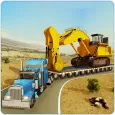 Construction Machines Transporter Truck