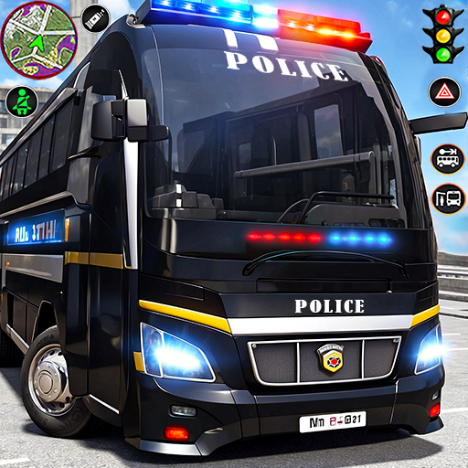 เกมจำลองรถบัสตำรวจ