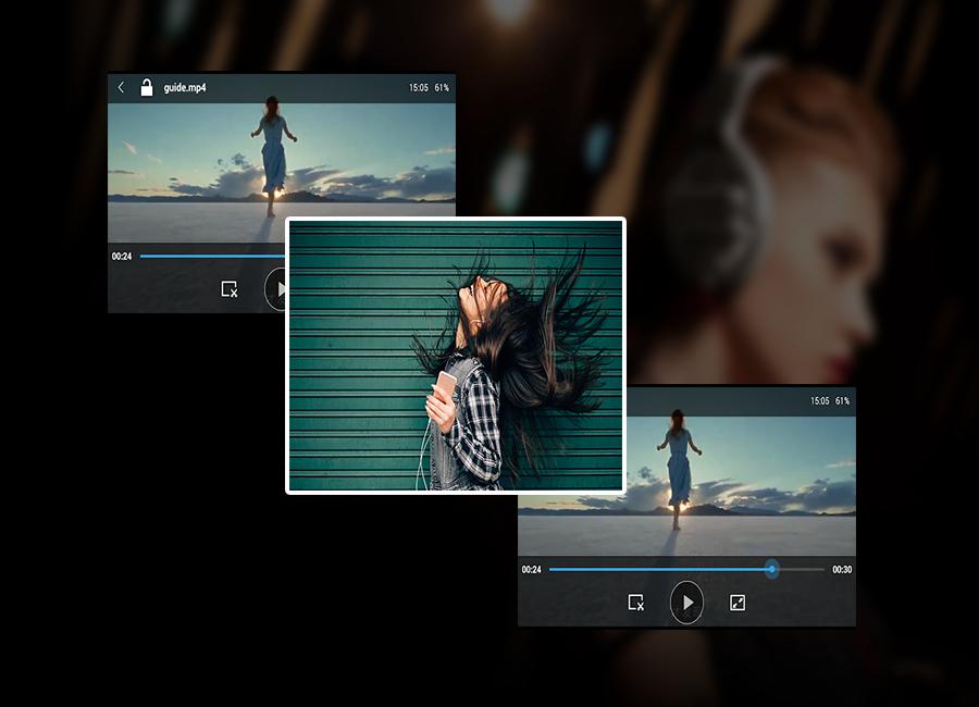 Download Mp4 Player 2020 android on PC