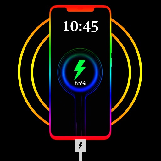 Battery Charging Animation 3D