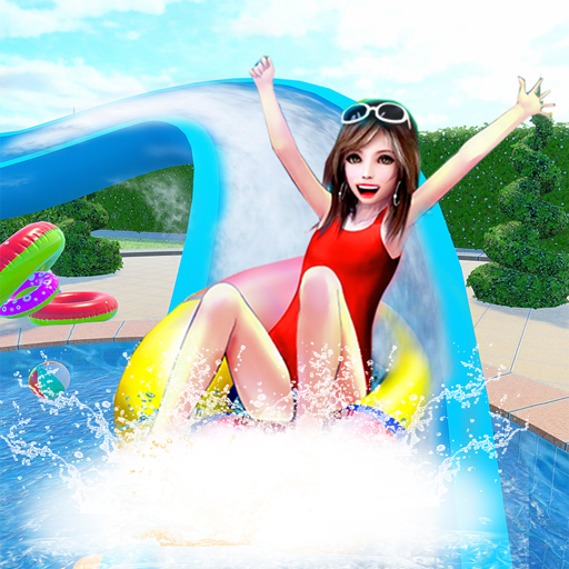 Water Park Slide Game 3D Theme