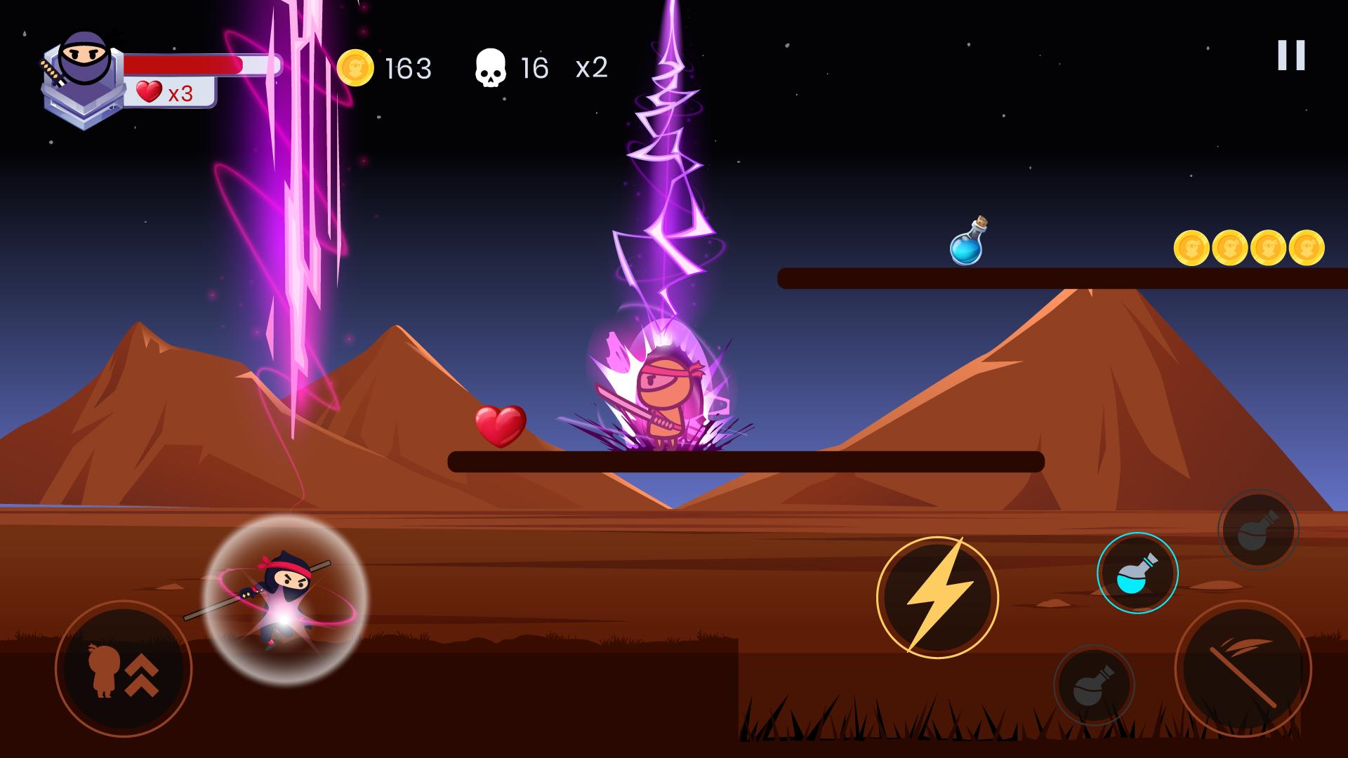 Download Ninja Run – Ninja Jumping android on PC