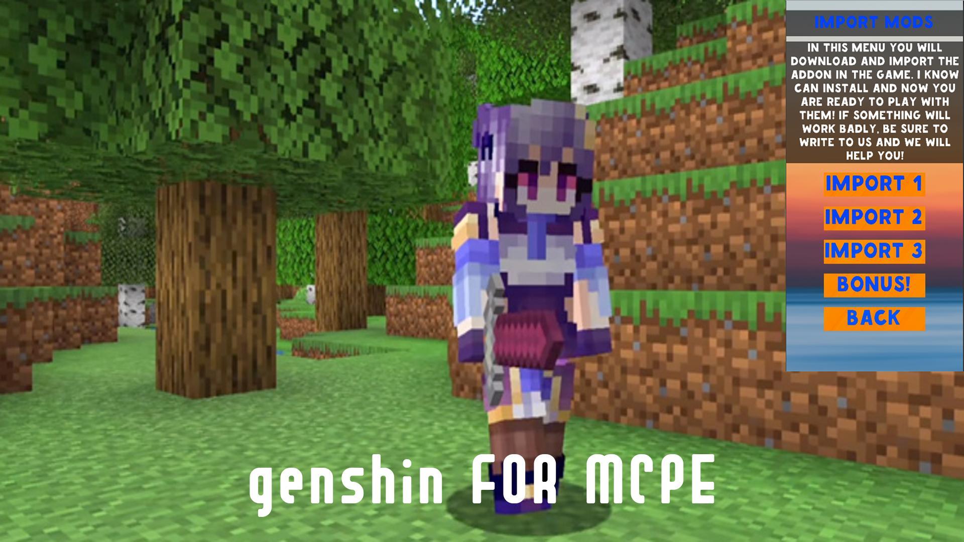 Скачать Genshin Mod Minecraft PE на ПК | Официальный представитель GameLoop