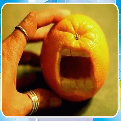 Funny Orange