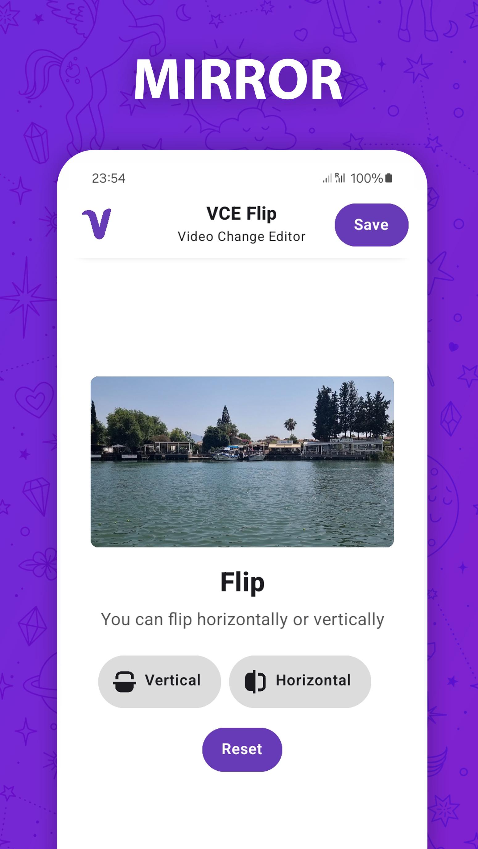 Download VCE-Flip: Mirror Video android on PC