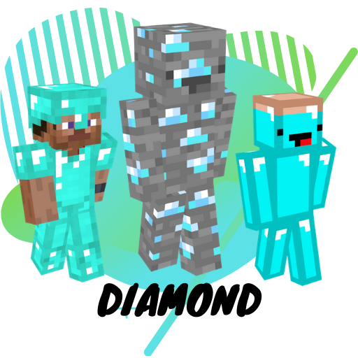 Skin Diamond for MCPE