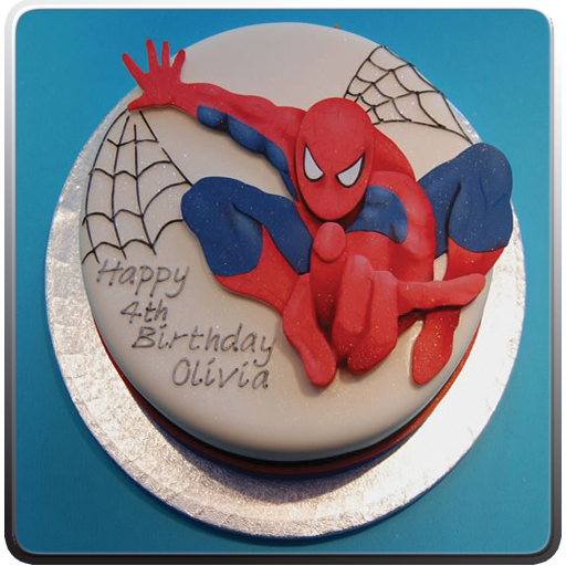 Spiderman cake