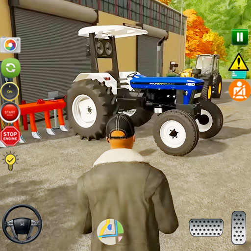 Tractor Driving Simulator Game