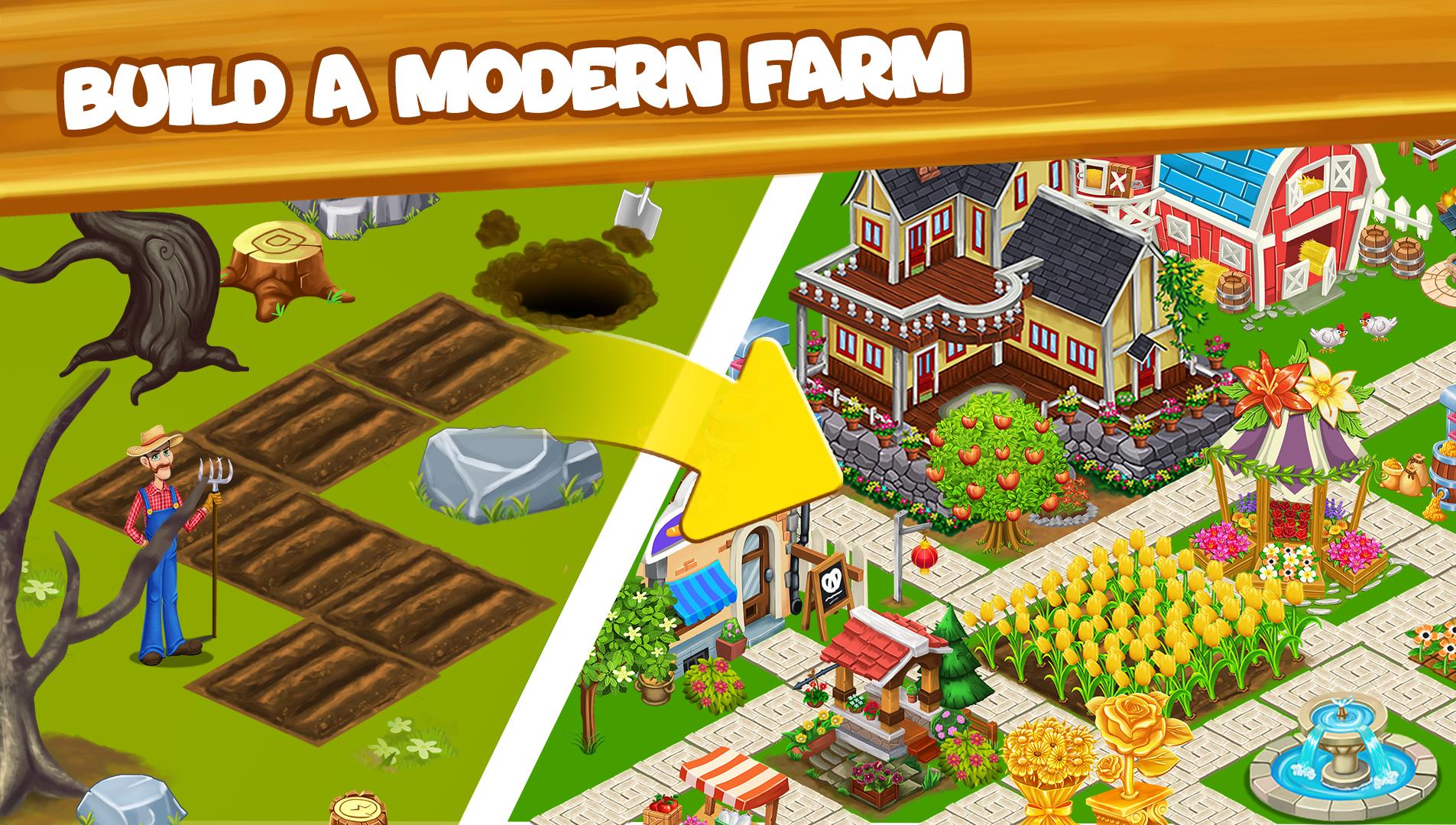 Скачать Farm Day фермер: Offline игры на ПК | Официальный представитель  GameLoop