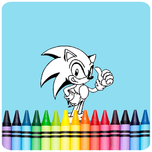 Soni Hedgehog Coloring