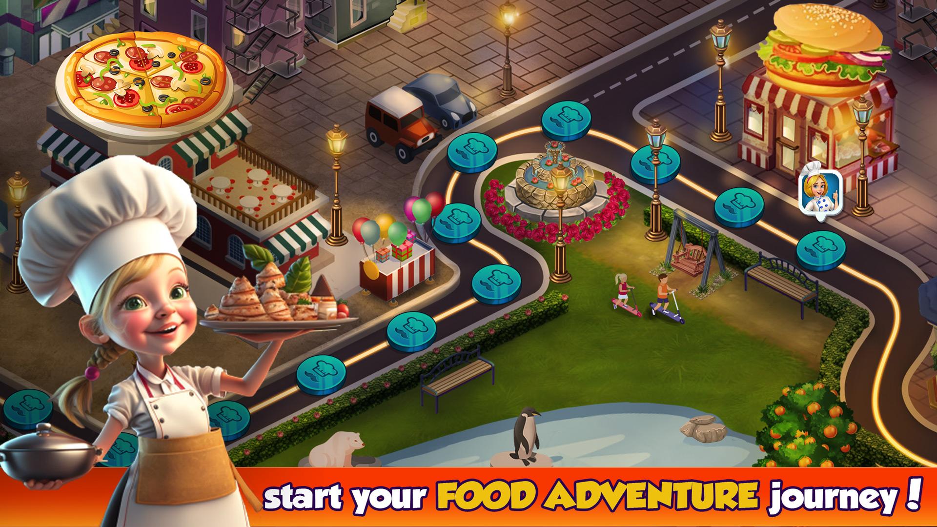 Скачать Crazy Food Chef Cooking Game на ПК | Официальный представитель  GameLoop