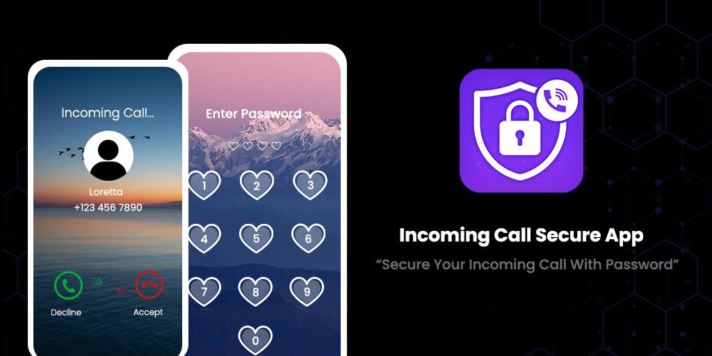 Download Secure Incoming Call Lock App android on PC