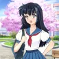 Japanese Anime School Girl 3D