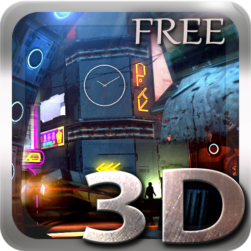 Futuristic City 3D Free lwp