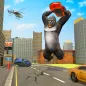 Marah Gorila Mengamuk Serang