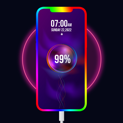 Battery Charging Animation 3D