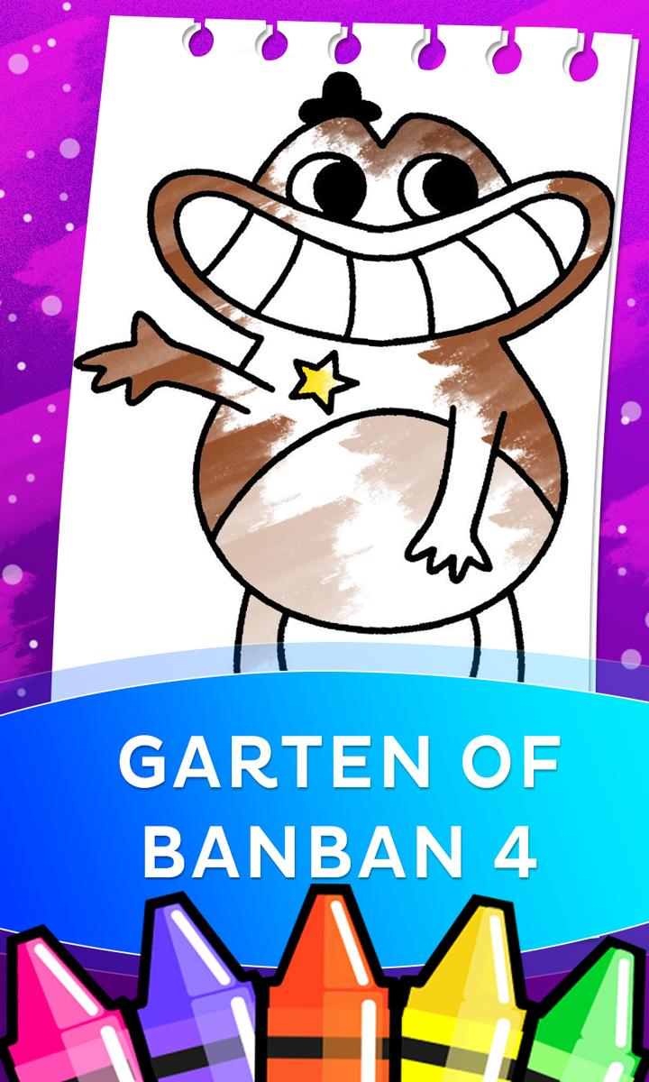 Como Desenhar e Pintar o Slow Seline do jogo Garten of Banban