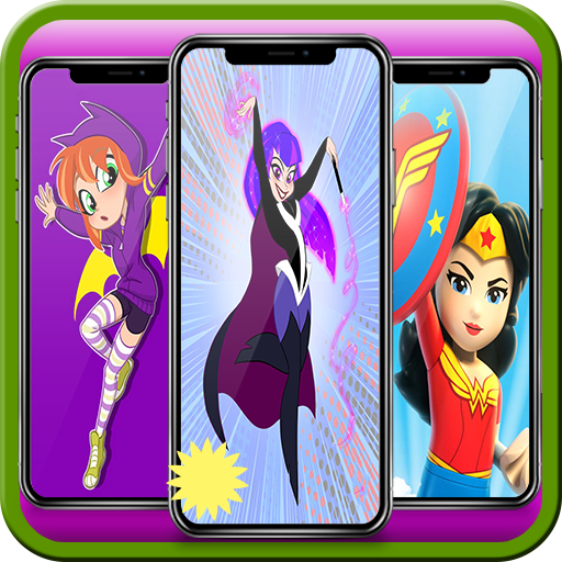 Super Hero Girls HD Wallpaper Aesthetic Background