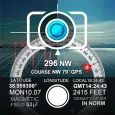 GPS Stamp Camera with Night Mode and Zoom