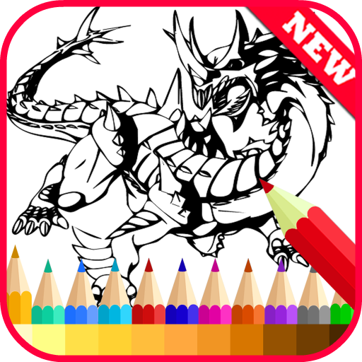 Coloring Book for Bakugan Fans