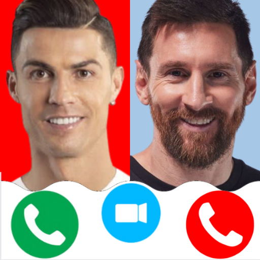 messi ronaldo video call