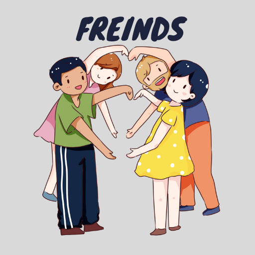Good Friends Stickers