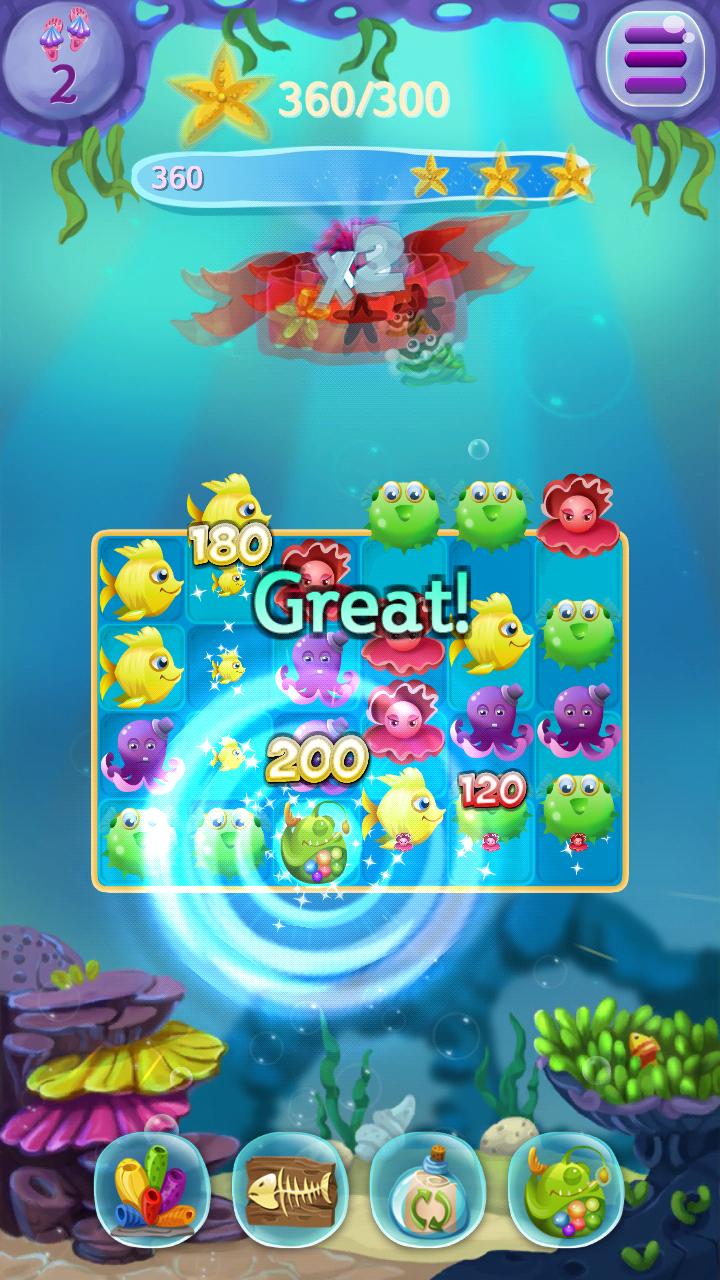 Download Ocean Match 3: Sea Quest android on PC