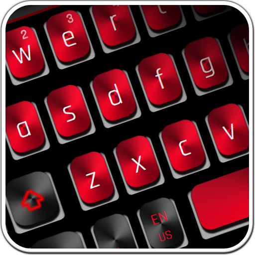 Black Red Keyboard