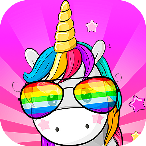 Stiker unicorn untuk WhatsApp