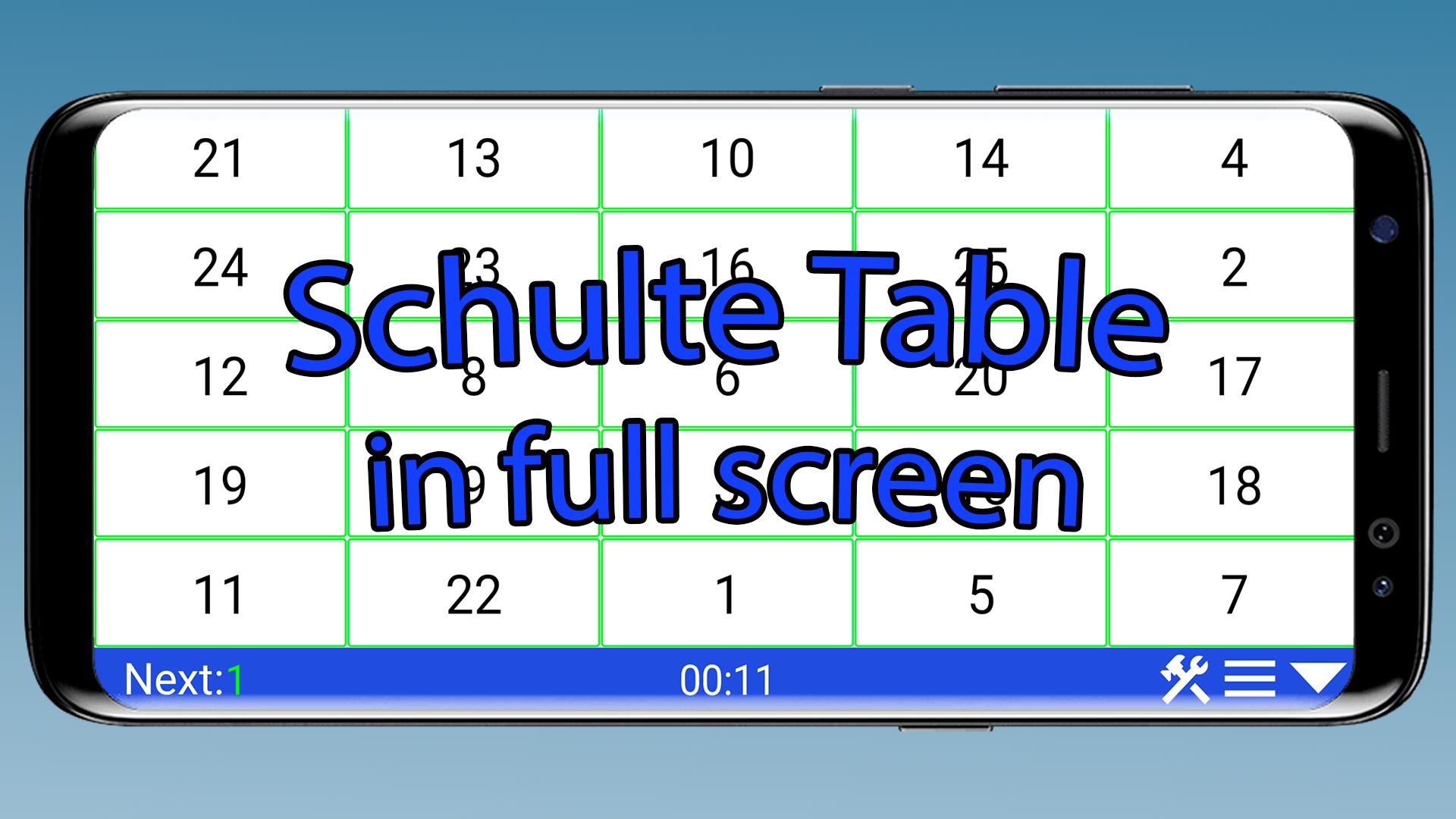 Скачать Таблица Шульте на весь экран на ПК | Официальный представитель  GameLoop