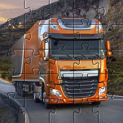 Пазлы  DAF XF Грузовик Игры