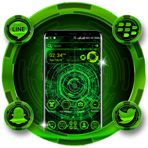 Technology Green Theme