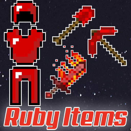 Ruby Items Mod for Minecraft P
