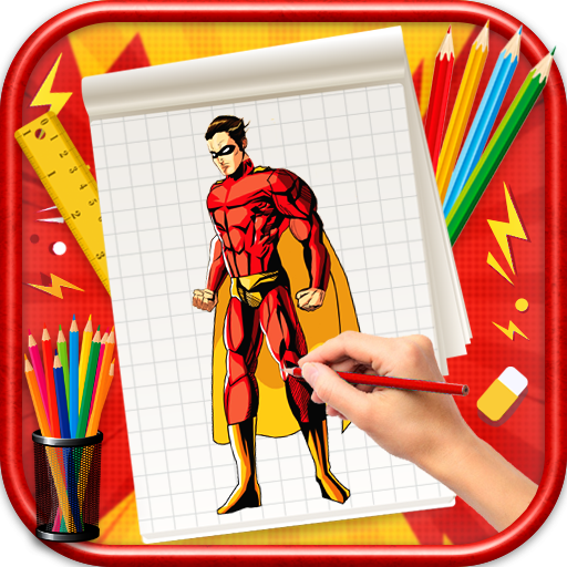 Learn to Draw Comic Heroes