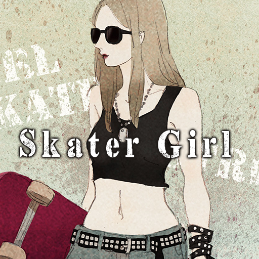 Cool wallpaper-Skater Girl-