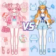 Vlinder Garden 着せ替えゲーム女の子 かわいい