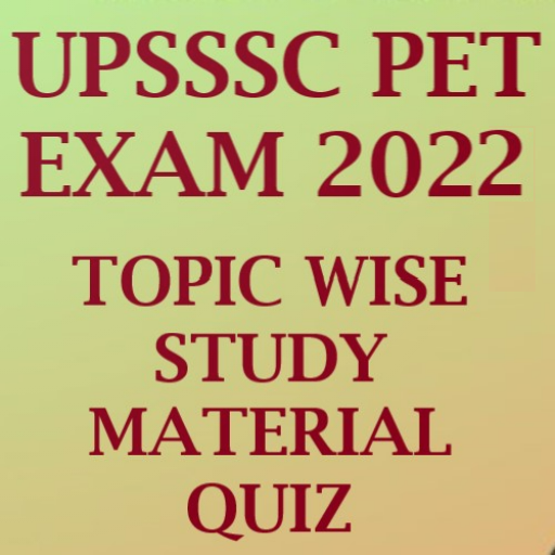 UPSSSC PET EXAM STUDY 2022