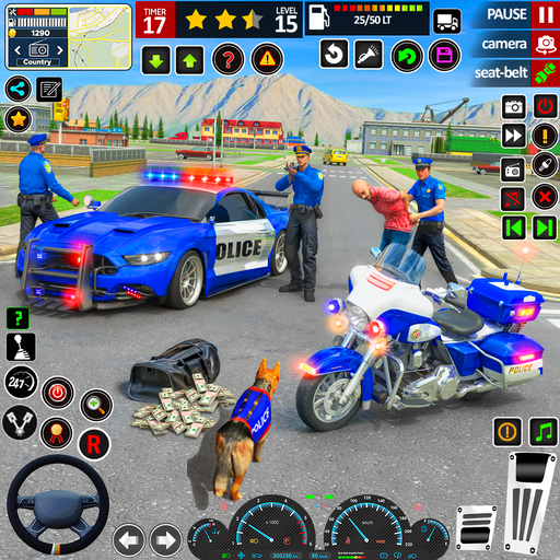 AS polisi mobil parkir tes