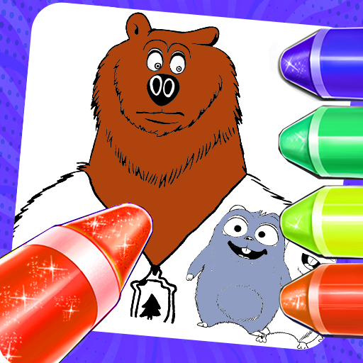 grizzy and the lemmings coloring