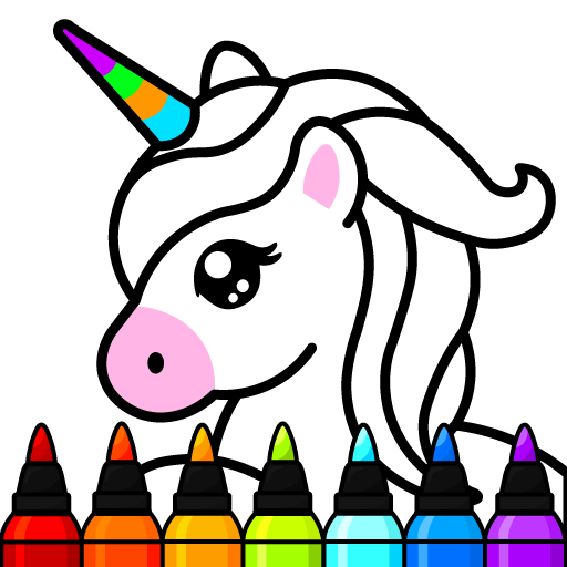 Buku Mewarnai Unicorn Anak