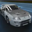 Driving Toyota Supra GTR Sport