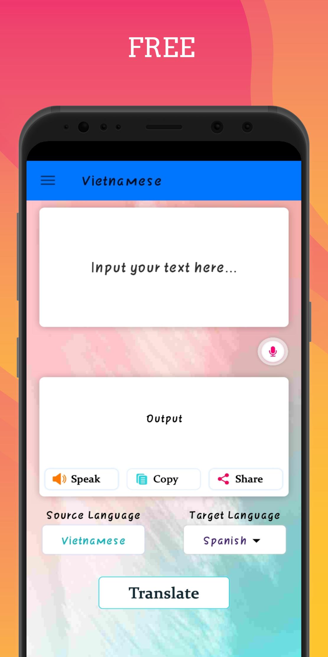 Download All In One Vietnamese Translator android on PC