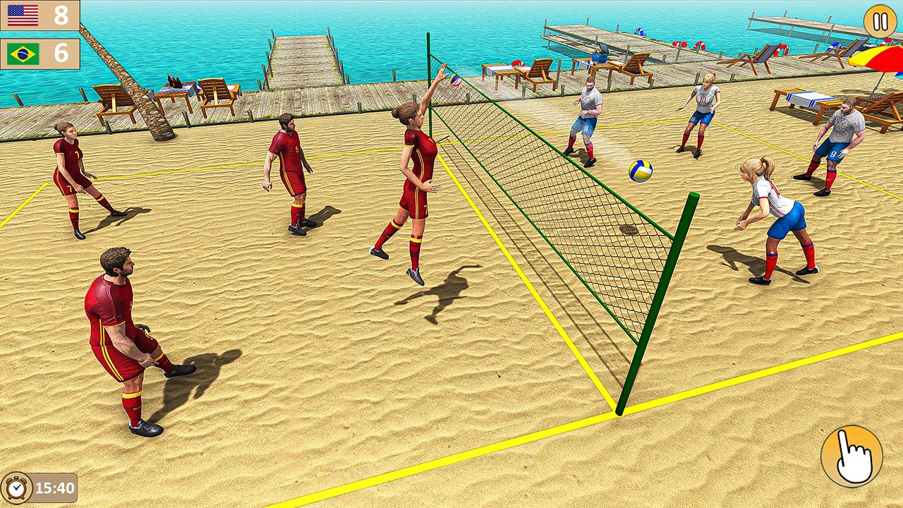 Скачать Volleyball 3D Champions Games на ПК | Официальный представитель  GameLoop