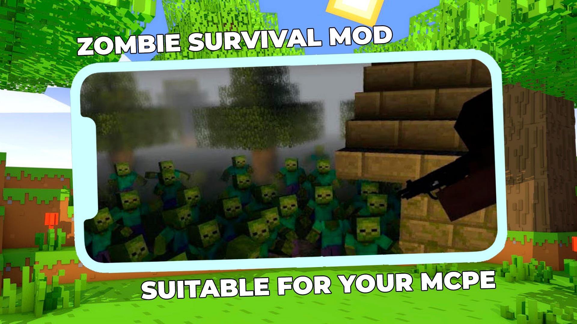 Download Zombie Apocalypse Mod MCPE android on PC