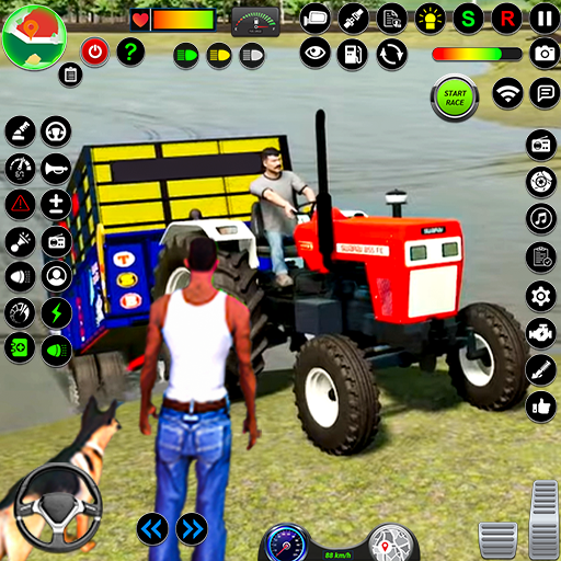 Игры с фермерским трактором