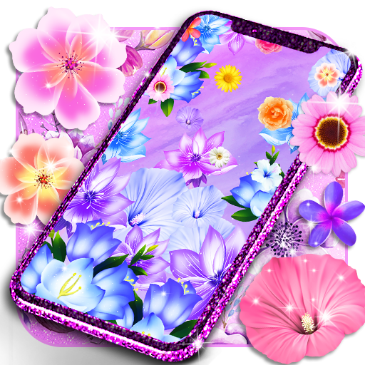 Summer flowers live wallpaper