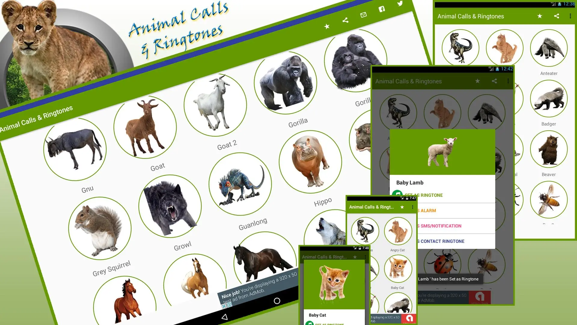 Tải xuống Animal Sounds & Ringtones trên PC | GameLoop chính thức