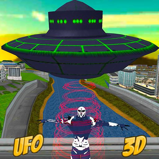 Flying UFO Robot Game:Aliens