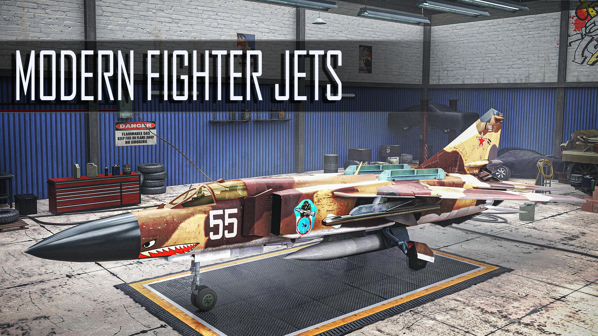 Скачать Jet Fighter: Sky Combat 3D на ПК | Официальный представитель  GameLoop